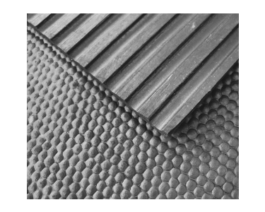 Hammered Top Rubber Stable Mats