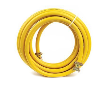 Yellow Air Compressor Hose Assembly 3/4 Inch