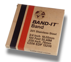 Band-It-201, 6.4 (1/4) mm, Strap (30,5 m carton) of Band-It